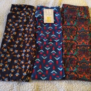 Bundle of LuLaRoe Leggings OS